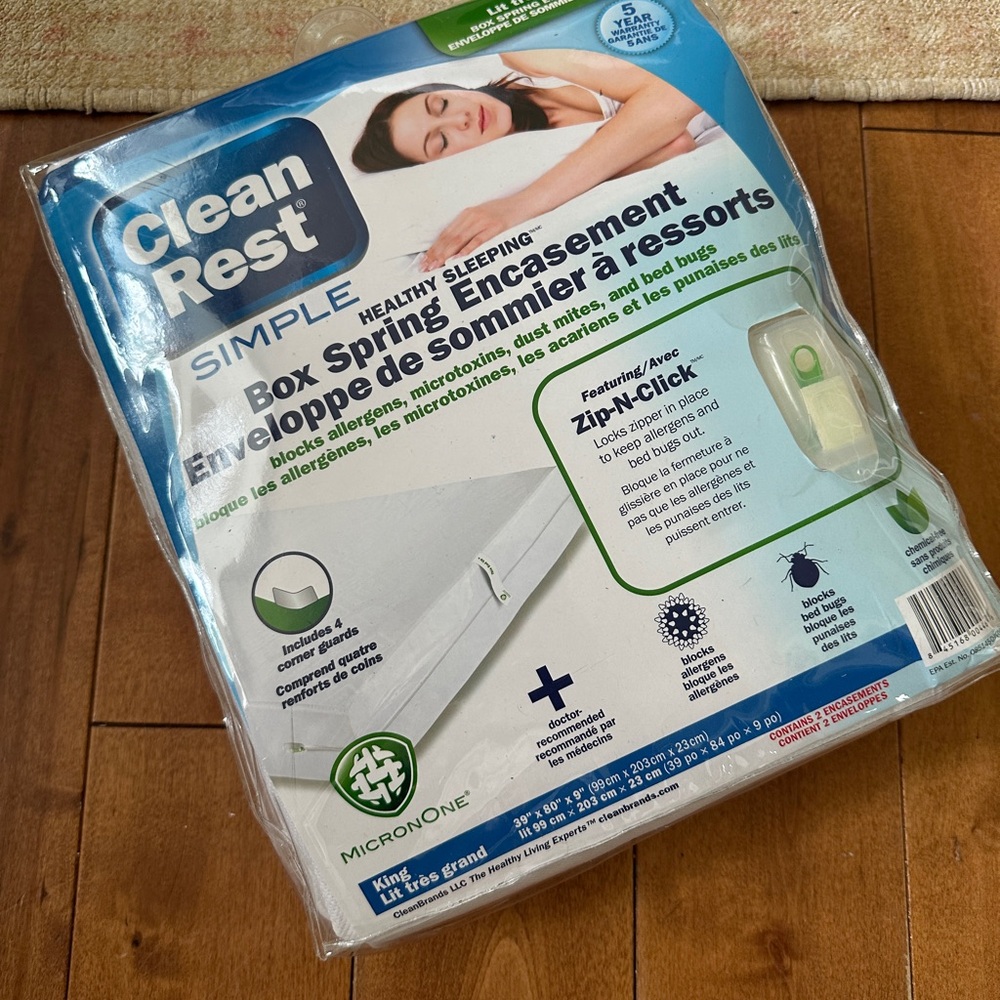 3 for 10 - King Box Spring Encasement - White